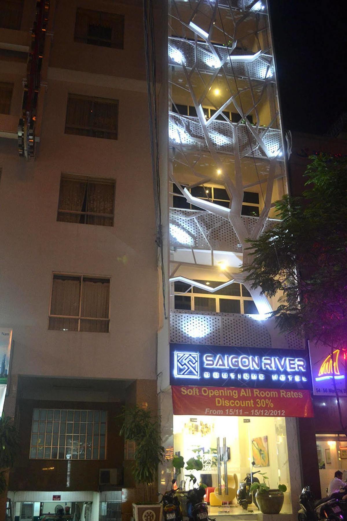 Saigon River Boutique Hotel Ho Chi Minh-staden Exteriör bild